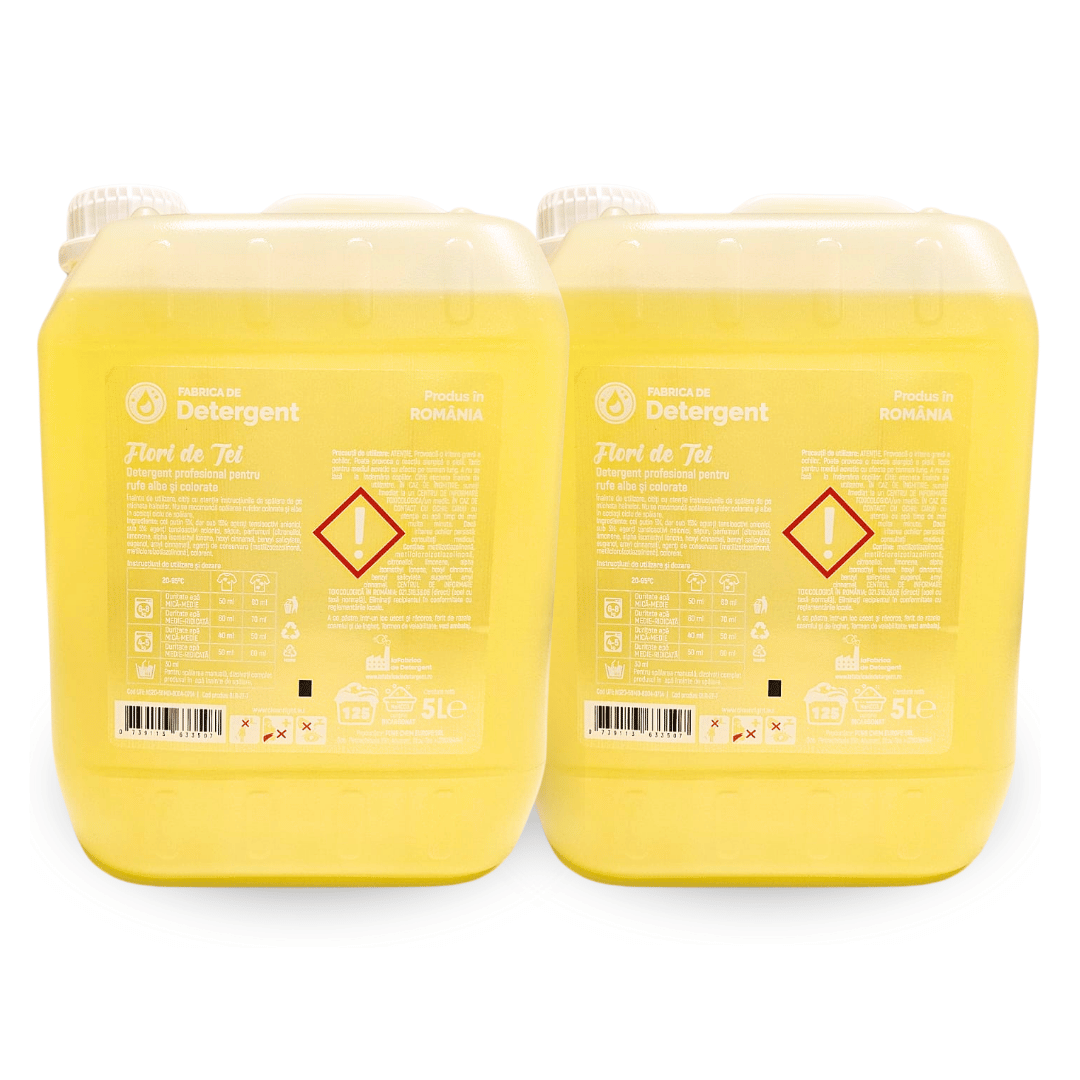Pachetul cu 2x Detergent Flori de Tei