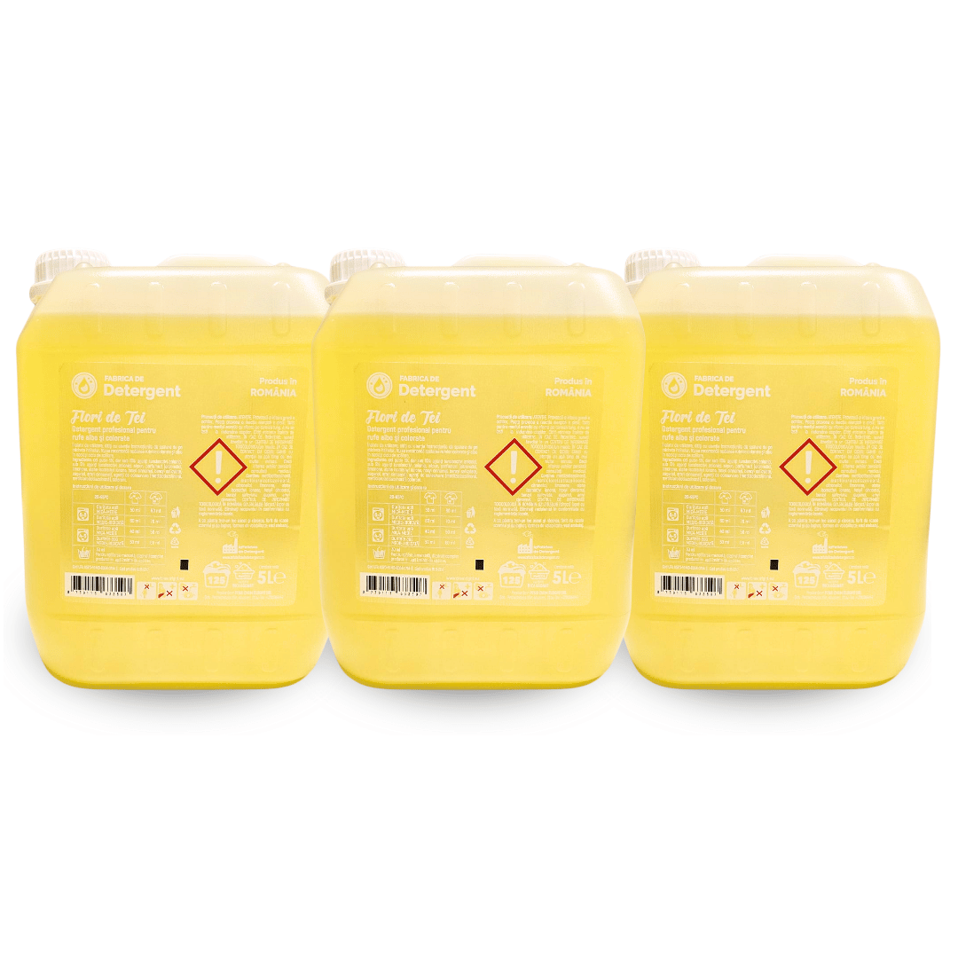 Pachetul cu 3x Detergent Flori de Tei