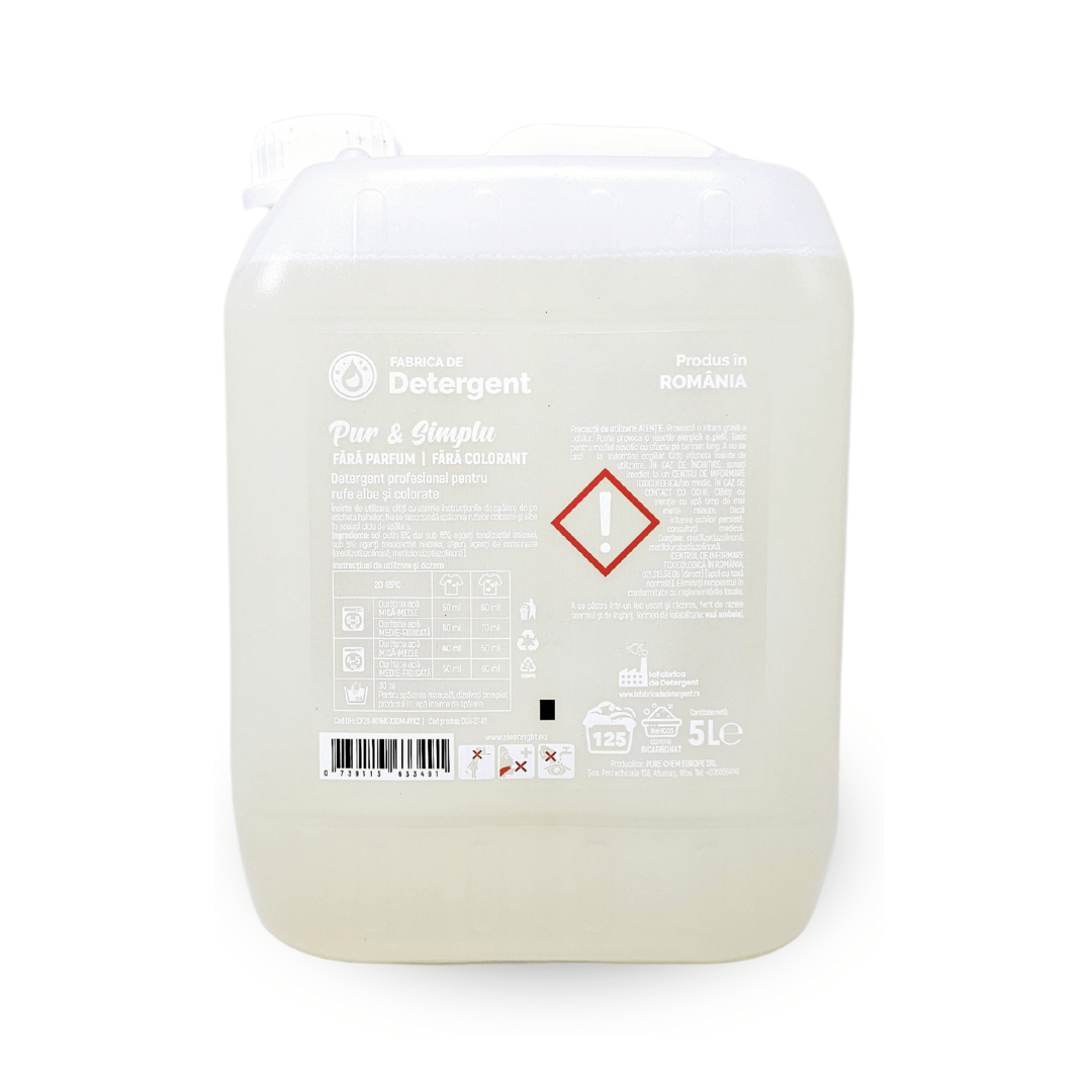 Detergentul Pur si Simplu- Fara Parfum