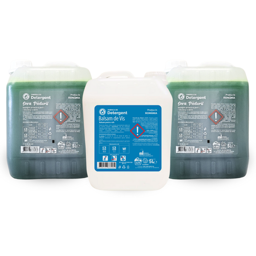 Pachetul cu 2x Detergent Seva Padurii + 1x Balsam de vis