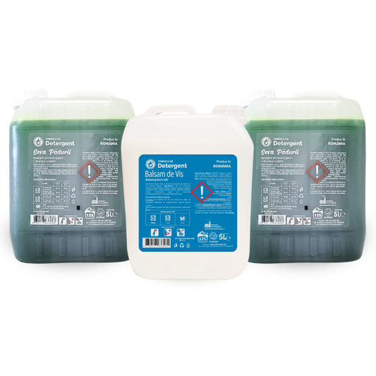 Pachetul cu 2x Detergent Seva Padurii + 1x Balsam de vis
