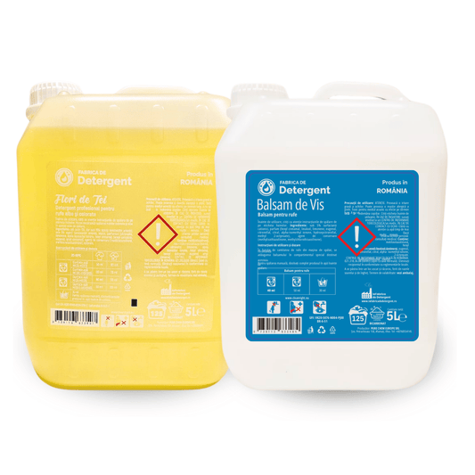 Pachetul cu 1x Detergent Flori de Tei + 1x Balsam de vis