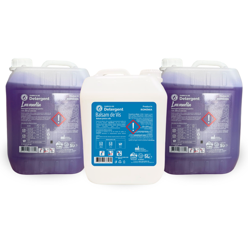 Pachetul cu 2x Detergent Lavandin + 1x Balsam de vis
