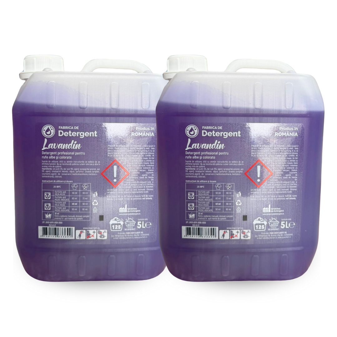Pachetul cu 2x Detergent Lavandin