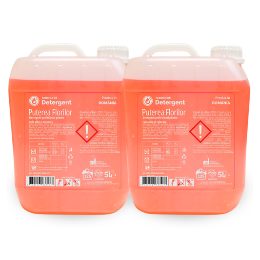 Pachetul cu 2x Detergent Puterea Florilor
