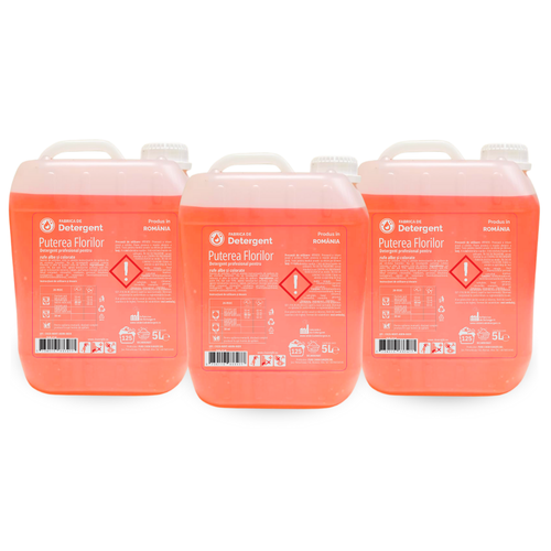 Pachetul cu 3x Detergent Puterea Florilor