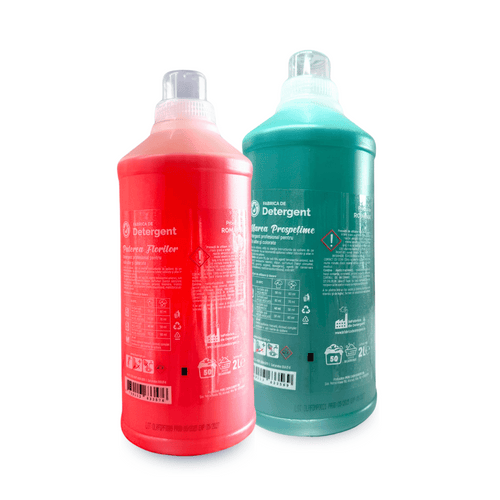 Pachetul cu 1x Detergent Marea Prospetime 2L + 1x Puterea Florilor 2L